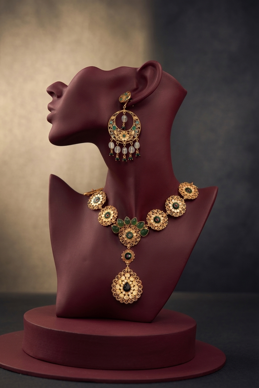 Fine Jewellery Display Mannequin Bust